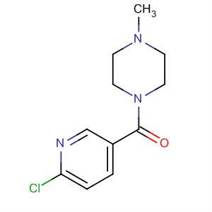 1-(6-Chloro-nicotinoyl)-4-methyl-piperazine Structure,64614-50-2Structure