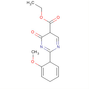 2-(2-Methoxy-phenyl)-6-oxo-1,6-dihydro-pyrimidine-5-carboxylic acid ethyl ester Structure,64633-78-9Structure