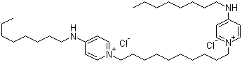 1,10-Bis[4-(octylamino)-1-pyridinium]decane dichloride Structure,64690-21-7Structure