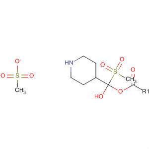 4-(Methanesulphonyloxymethyl)-1-methanesulphonylpiperidine Structure,647025-15-8Structure