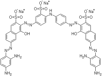 Direct black 22 Structure,6473-13-8Structure