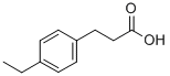 4-EthylBenzenepropanoic acid Structure,64740-36-9Structure