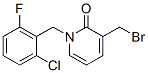 3-(Bromomethyl)-1-(2-chloro-6-fluorobenzyl)-1,2-dihydro-2-pyridinone Structure,647825-28-3Structure