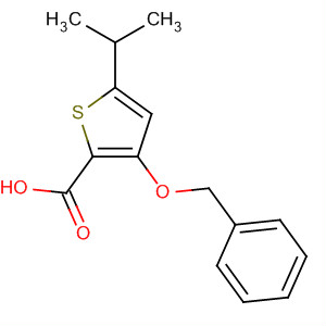 3-(Benzyloxy)-5-isopropylthiophene-2-carboxylic acid Structure,647833-89-4Structure