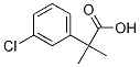 2-(3-Chlorophenyl)-2-methylpropanoic acid Structure,64798-35-2Structure