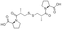 Captopril disulfide Structure,64806-05-9Structure