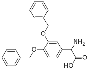 Amino-(3,4-dibenzyloxy-phenyl)-aceticacid Structure,64835-33-2Structure