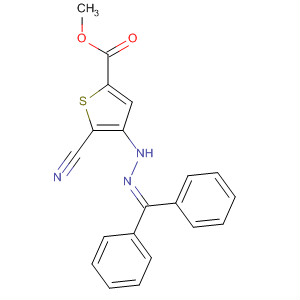 Methyl 4-(2-(diphenylmethylene)hydrazinyl)-5-cyanothiophene-2-carboxylate Structure,648412-61-7Structure