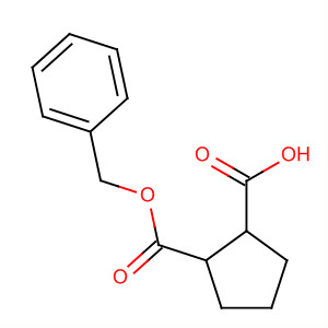 (1S,2S)-2-(Benzyloxycarbonyl)cyclopentanecarboxylic acid Structure,648433-16-3Structure