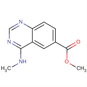 Methyl 4-(methylamino)quinazoline-6-carboxylate Structure,648449-02-9Structure