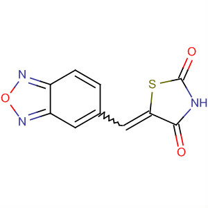 (Z)-5-(benzo[c][1,2,5]oxadiazol-5-ylmethylene)thiazolidine-2,4-dione Structure,648450-69-5Structure