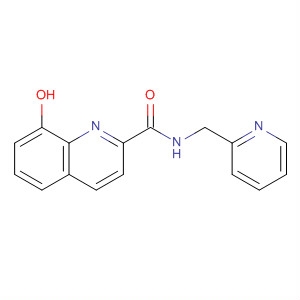 8-Hydroxy-n-(2-pyridinylmethyl)-2-quinolinecarboxamide Structure,648896-10-0Structure