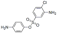 3-Amino-4-chloro-benzenesulfonic acid 4-amino-phenyl ester Structure,64910-68-5Structure