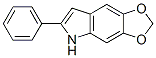 5,6-Methylenedioxy-2-phenylindole Structure,64943-90-4Structure