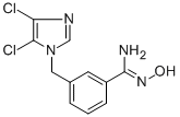 3-[(4,5-Dichloro-1h-imidazol-1-yl)methyl]-n-hydroxybenzenecarboximidamide Structure,649578-80-3Structure