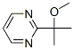 Pyrimidine, 2-(1-methoxy-1-methylethyl)- (9ci) Structure,64958-55-0Structure