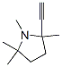 Pyrrolidine, 2-ethynyl-1,2,5,5-tetramethyl- (7ci,8ci) Structure,6496-63-5Structure