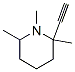 Piperidine, 2-ethynyl-1,2,6-trimethyl-(7ci,8ci) Structure,6496-67-9Structure