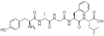 Tyr-d-ala-gly-phe-leu Structure,64963-01-5Structure