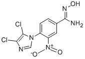 4-(4,5-Dichloro-1h-imidazol-1-yl)-n-hydroxy-3-nitrobenzenecarboximidamide Structure,649665-53-2Structure