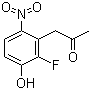 1-(2-Fluoro-3-hydroxy-6-nitrophenyl)propan-2-one Structure,649736-31-2Structure