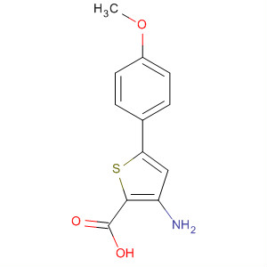 3-Amino-5-(4-methoxyphenyl)thiophene-2-carboxylic acid Structure,649757-53-9Structure