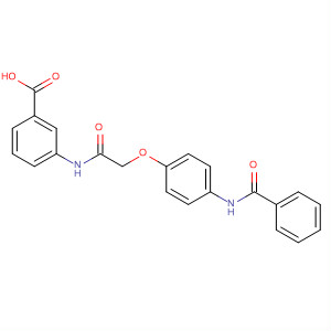 3-(2-(4-Benzamidophenoxy)acetamido)benzoic acid Structure,649774-09-4Structure