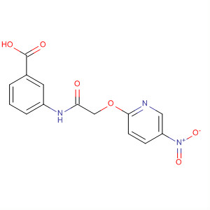 3-(2-(5-Nitropyridin-2-yloxy)acetamido)benzoic acid Structure,649774-15-2Structure