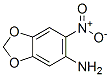 6-Nitro-1,3-benzodioxol-5-amine Structure,64993-07-3Structure