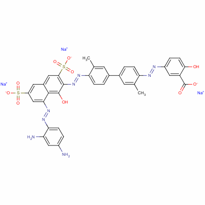 Direct brown 52 Structure,6505-12-0Structure