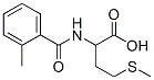 2-[(2-Methylbenzoyl)amino]-4-(methylthio)butanoic acid Structure,65054-80-0Structure