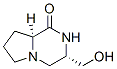 Pyrrolo[1,2-a]pyrazin-1(2h)-one, hexahydro-3-(hydroxymethyl)-, (3s,8as)- (9ci) Structure,650577-97-2Structure