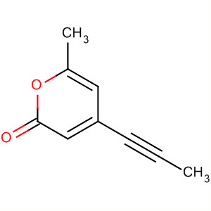 2H-pyran-2-one, 6-methyl-4-(1-propynyl)-(9ci) Structure,650624-70-7Structure