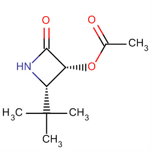 2-Azetidinone,3-(acetyloxy)-4-(1,1-dimethylethyl)-,(3r,4s)-(9ci) Structure,650625-21-1Structure