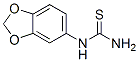 1-(3,4-Methylenedioxyphenyl)-2-thiourea Structure,65069-55-8Structure