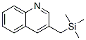 Quinoline, 3-[(trimethylsilyl)methyl]- (9ci) Structure,65094-36-2Structure