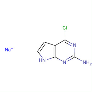 4-Chloro-7h-pyrrolo[2,3-d]pyrimidin-2-amine sodium salt Structure,651035-58-4Structure