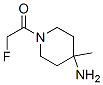 4-Piperidinamine, 1-(fluoroacetyl)-4-methyl-(9ci) Structure,651056-99-4Structure