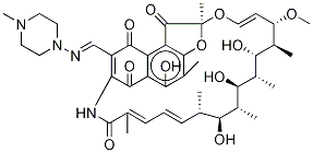 Desacetyl rifampicin quinone Structure,65110-92-1Structure