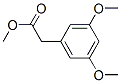 3,5-Dimethoxyphenylacetic acid methyl ester Structure,6512-32-9Structure