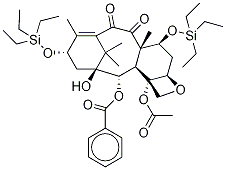 7,13-Bis-o-(triethylsilyl)-10-deacetyl-10-oxo baccatin iii Structure,651293-82-2Structure