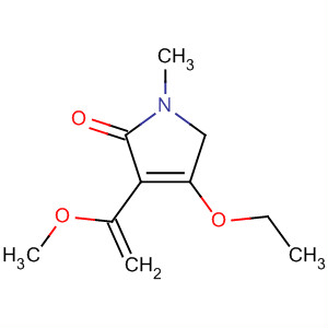 2H-pyrrol-2-one,4-ethoxy-1,5-dihydro-3-(1-methoxyethenyl)-1-methyl-(9ci) Structure,651322-77-9Structure