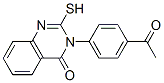 3-(4-Acetyl-phenyl)-2-mercapto-3h-quinazolin-4-one Structure,65141-63-1Structure