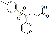 3-[Phenyl-(toluene-4-sulfonyl)-amino]-propionic acid Structure,65148-06-3Structure