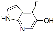 1H-Pyrrolo[2,3-b]pyridin-5-ol, 4-fluoro- Structure,651744-21-7Structure