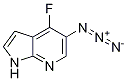 1H-pyrrolo[2,3-b]pyridine, 5-azido-4-fluoro- Structure,651744-37-5Structure