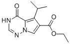 Pyrrolo[2,1-f][1,2,4]triazine-6-carboxylic acid, 1,4-dihydro-5-(1-methylethyl)-4-oxo-, ethyl ester Structure,651744-40-0Structure