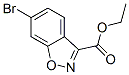 1,2-Benzisoxazole-3-carboxylic acid, 6-bromo-, ethyl ester Structure,651780-27-7Structure