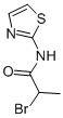 2-Bromo-n-(thiazol-2-yl)propanamide Structure,6521-08-0Structure