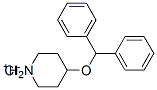 4-(Diphenylmethoxy)piperidinium chloride Structure,65214-86-0Structure